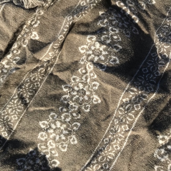 loose pattern flowy pants - Picture 4 of 5